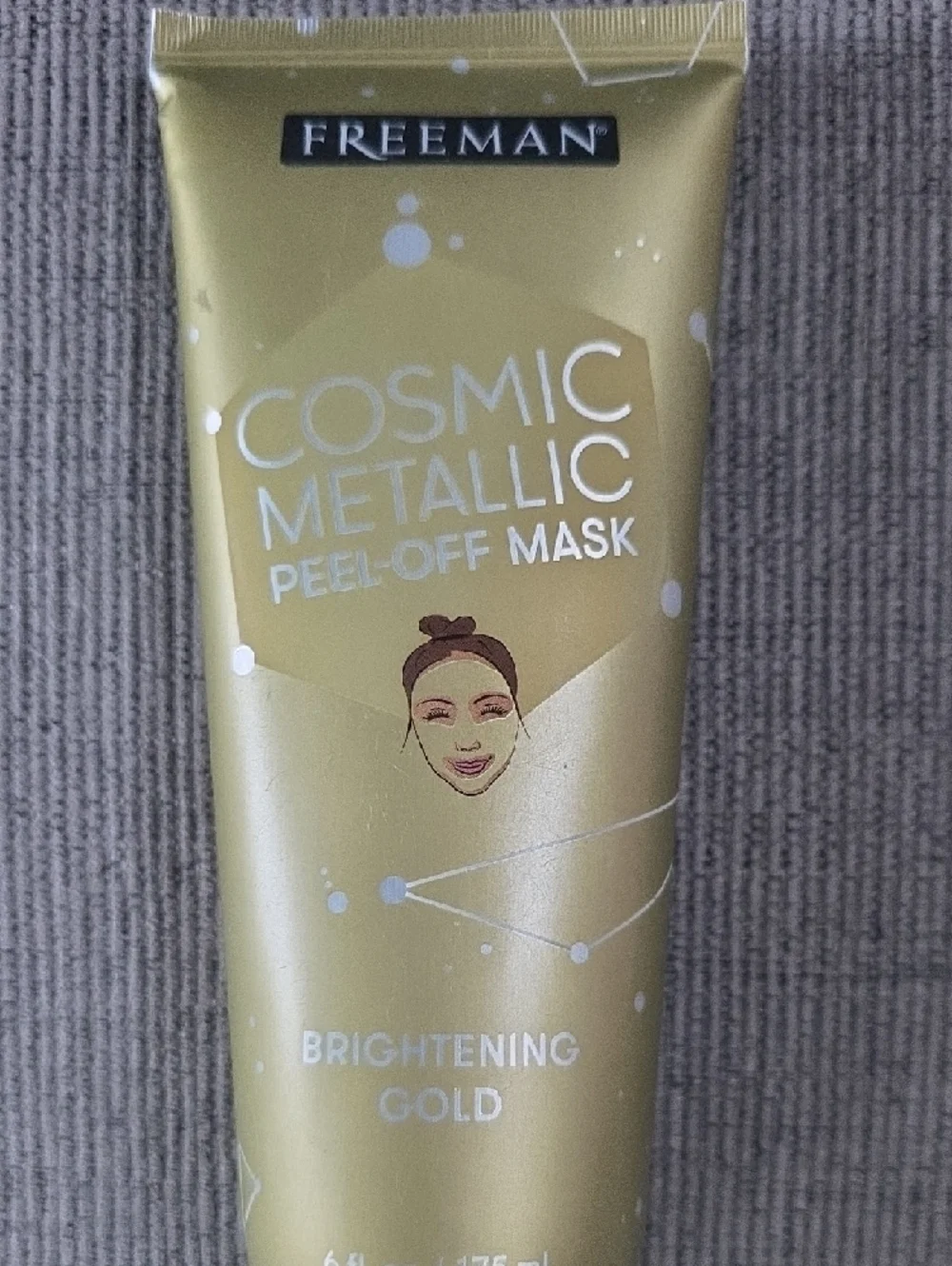 Freeman Cosmic Metallic Peel-Off Mask Trio -2 Gold & 1 Platinum,‎ New, 6oz. Each